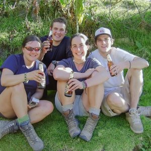 Resting at Inca Trail