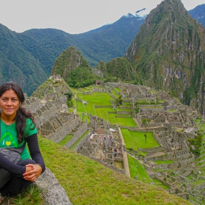 At Machu Picchu